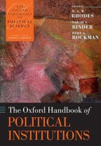 The Oxford Handbook of Political Institutions 9780199548460, Boeken, Verzenden, Gelezen, Editor