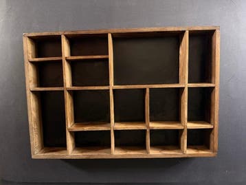 Vitrine - Hout - vitrinekast