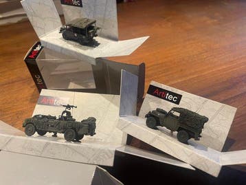 1:87 - Véhicule militaire miniature (3) - Artitec militair, Nieuw