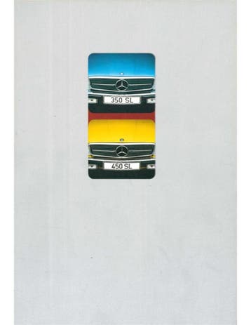 1973 MERCEDES BENZ SL BROCHURE DUITS, Ophalen of Verzenden, Nieuw