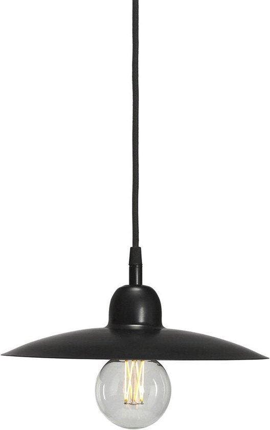 2dekans | PR Home - Hanglamp Como Zwart Ø 28 cm, Huis en Inrichting, Lampen | Overige, Ophalen of Verzenden