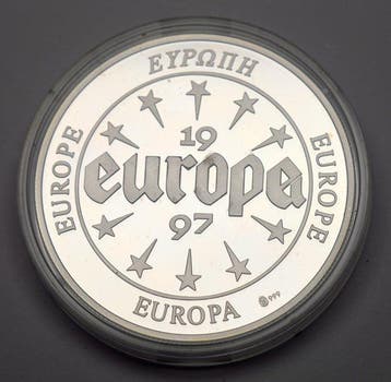 Zweden. Medal - Europe 1997 - 20g - (.999 silver) (Zonder, Postzegels en Munten
