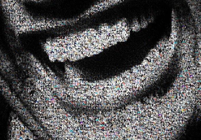 David Law - Crypto Ray Charles IV - Format XL 60x60, Antiquités & Art, Art | Objets design