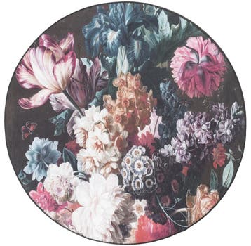 Vloerkleed Flores Rond, Jardin & Terrasse, Pots de fleurs