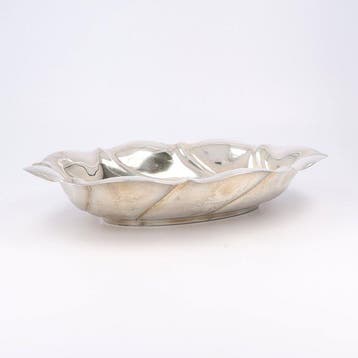 Gebrüder Deyhle. - Schaal - .830 zilver, Antiek en Kunst, Antiek | Zilver en Goud