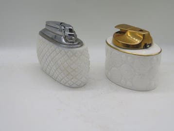 Sans prix de réserve - Briquet - Laiton, Émail, Chrome - (2)