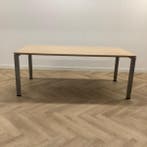 Vario verstelbaar bureau / tafel, (bxd) 200x100 cm, Licht