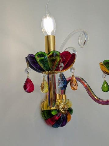 Luminario Design - Rubi - Hand made in Italy - Wandlamp -, Nieuw