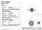 Verlovingsring - 14 karaat Roségoud - 1.82ct. tw. Tanzaniet