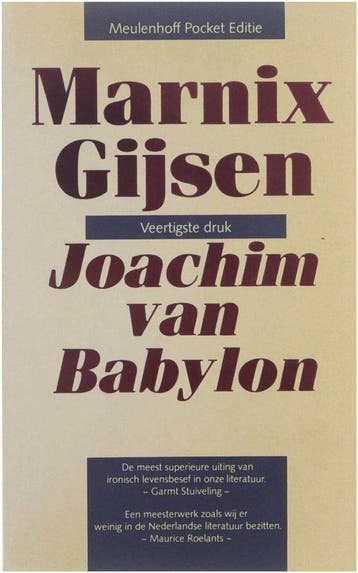 Het boek van Joachim van Babylon 9789029016476 Gysen, Verzenden, Gelezen, Gysen