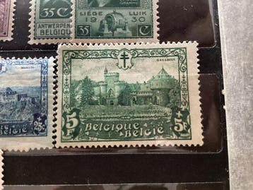 Belgique 1894/1934 - Beaux lots non utilisés de 1894 à 1934