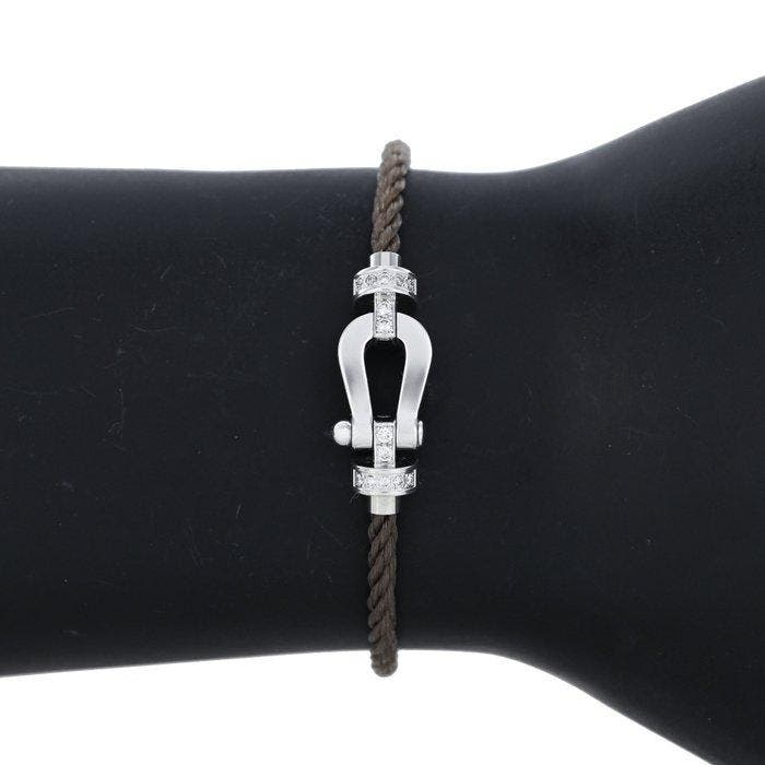 Fred - Armband - Force 10 - 18 karaat Witgoud, Bijoux, Sacs & Beauté, Bracelets