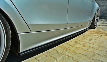 Maxton Design Aanzet glans Zwart BMW E87 + LCI B2716, Auto-onderdelen, Nieuw, BMW