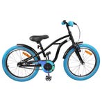 vidaXL Kinderfiets 22 Inch voor 7-12 jaar oud Zwart, Fietsen en Brommers, Fietsen | Racefietsen, Verzenden, Nieuw