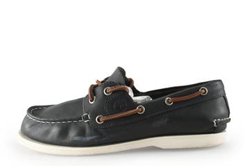 Timberland Bootschoenen in maat 38½ Blauw, Zo goed als nieuw, Timberland, Verzenden, Blauw