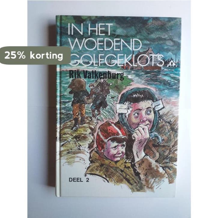 2 In het woedend golfgeklots 9789064234897 Valkenburg, Boeken, Literatuur, Gelezen, Verzenden