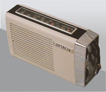 Optalix - TO 99 Transistor Radio Draagbare radio - Diverse, Nieuw