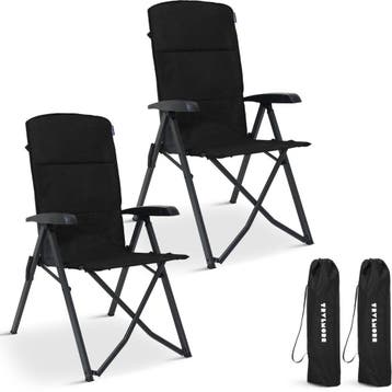 2dekans | TRVLMORE Luxe Campingstoelen Set van 2 -, Ophalen of Verzenden
