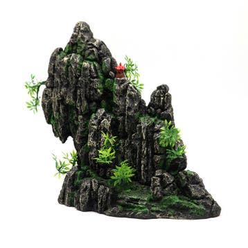 Rotsformatie 25cm / Aquariumdecoratie As-301 (Hardscaping), Dieren en Toebehoren, Verzenden, Nieuw, Gevuld zeewateraquarium