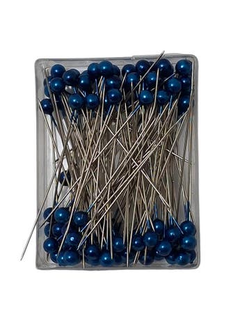Parelspelden DV613 46 Navy Kobalt 6 mm doosje ca. 100 stuks