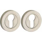 Set van twee PC-plaatjes Vivo BB mat nikkel ongelakt, Nieuw, Overige materialen