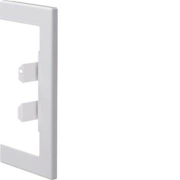 Hager Tehalit Flange Plate Wall channel - BR65130W9016, Verzenden