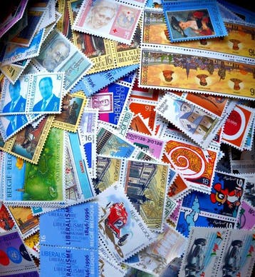Belgique 1980/2000 - Lot de 250 timbres neufs de 16 fr et, Timbres & Monnaies