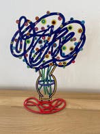 David Gerstein (1944) - sculptuur, Bouquet - 28 cm -