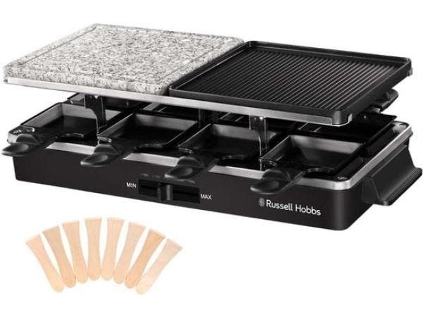 Veiling - Russell Hobbs Multi Raclette 3-in-1 8 personen 140, Elektronische apparatuur, Gourmetstellen