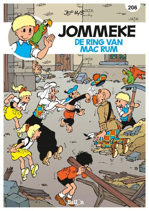 De ring van Mac Rum / Jommeke / 206 9789462101111 Jef Nys, Boeken, Stripverhalen, Gelezen, Verzenden