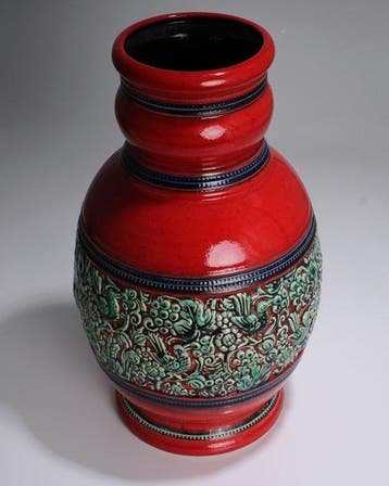 Dümler & Breiden - Vaas - Grote (40 cm, bijna 4 kg) reliëf