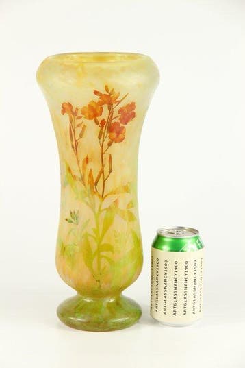 Daum Frères, Daum Nancy - Vaas - Glas