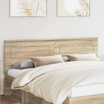 Hoofdbord Sonoma Eiken 180cm | Tweede kansje | OP = OP, Overige materialen, Overige kleuren, Verzenden, Tweepersoons