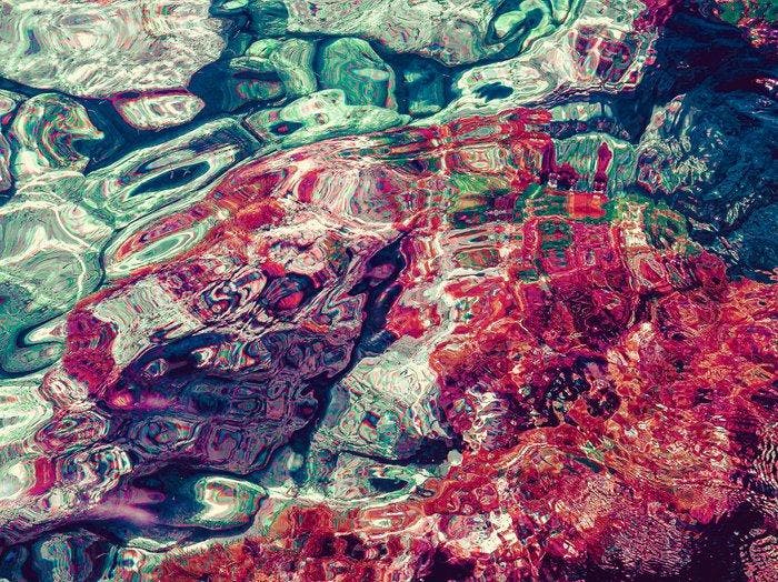 Jorge Omeñaca - Pink corals, Antiek en Kunst, Kunst | Designobjecten