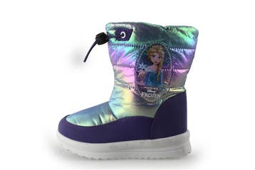 Frozen Snowboots Meisjes in maat 27 Paars, Verzenden, Jongen of Meisje, Schoenen, Zo goed als nieuw