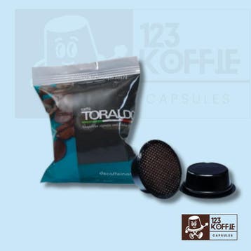 Toraldo Decaffeinato capsules Nespresso 100 stuks, Verzenden