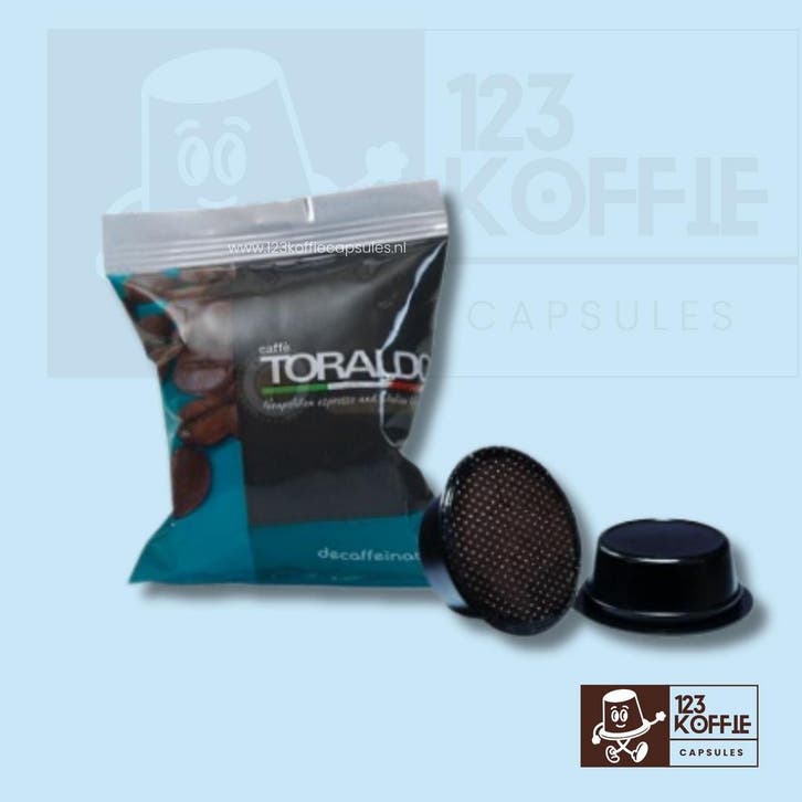 Toraldo Decaffeinato capsules Nespresso 100 stuks, Elektronische apparatuur, Koffiemachine-accessoires, Verzenden