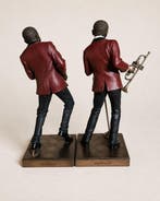 Veronese - Beeldje - Jazz Band Collection - 29 cm (2) - Hars, Antiek en Kunst