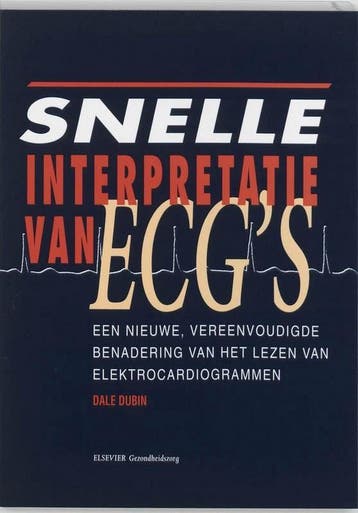 SNELLE INTERPRETATIE VAN ECGS 9789051893359 D. Dubin, Boeken, Wetenschap, Verzenden, Gelezen, D. Dubin