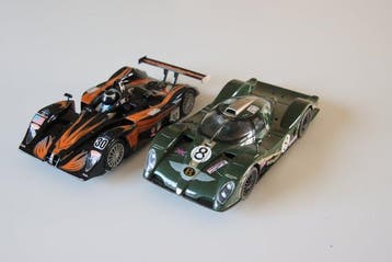 Scalextric & Carrera Evolution - Slotcar MG Lola EX-257, Nieuw