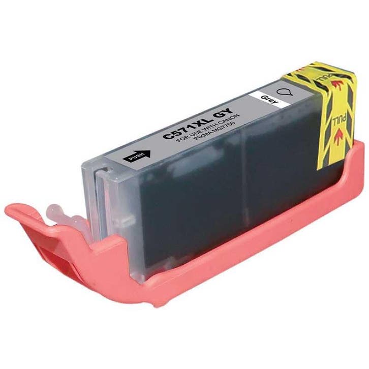 Huis-Merk  CANON CLI-571 XL Grey 15ml 247Print, Computers en Software, Printerbenodigdheden, Nieuw, Verzenden