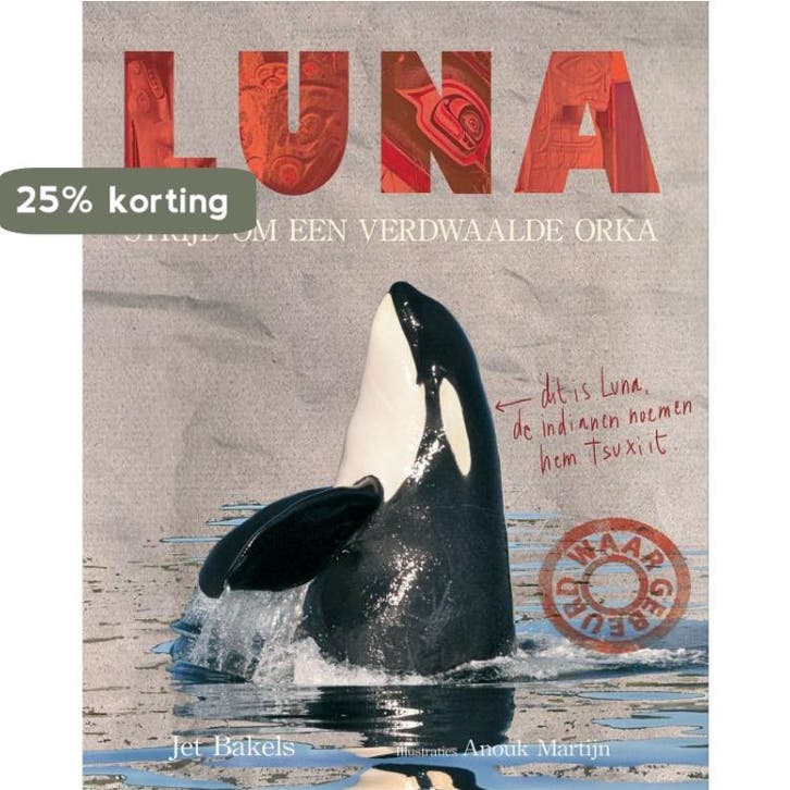 Luna 9789025747404 Jet Bakels, Boeken, Kinderboeken | Jeugd | 10 tot 12 jaar, Gelezen, Verzenden