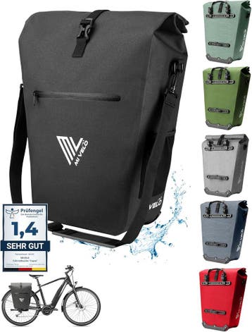 2dekans | MIVELO Fietstas – Waterdicht – 25L – Met Laptopvak, Ophalen of Verzenden