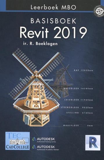 Revit 2019 Leerboek mbo 9789492250247 Ronald Boeklagen, Verzenden, Ronald Boeklagen