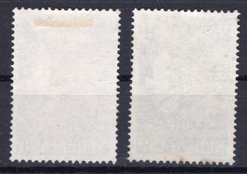 Nederland 1951 - Airmail 15 & 25 Gld - NVPH LP12-LP13, Gestempeld