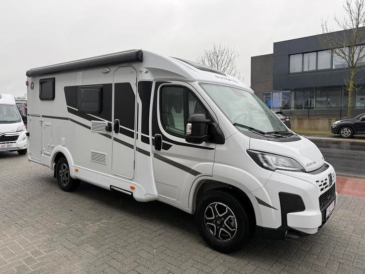 Sunlight V66 Adventure Edition - Automaat - 2025 - Fiat, Caravans en Kamperen, Mobilhomes, Cassettetoilet, Boiler, Douche, Hordeur