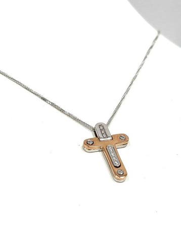 Zancan - Collier avec pendentif - 18 carats Or blanc, Or