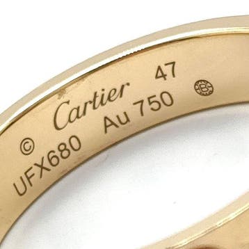 Cartier - Bague - 18 carats Or jaune - mini amour
