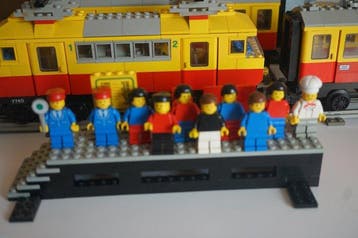 Lego Set - 7740 - Train - Inter-City Passenger Train with, Kinderen en Baby's, Nieuw
