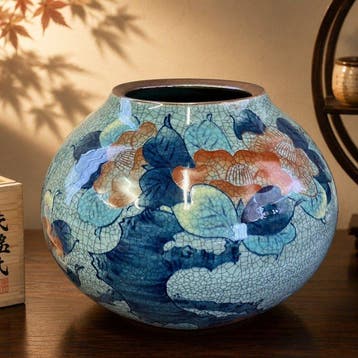 Vaas - Keramiek - Japan - Imari Nabeshima-porselein (Zonder